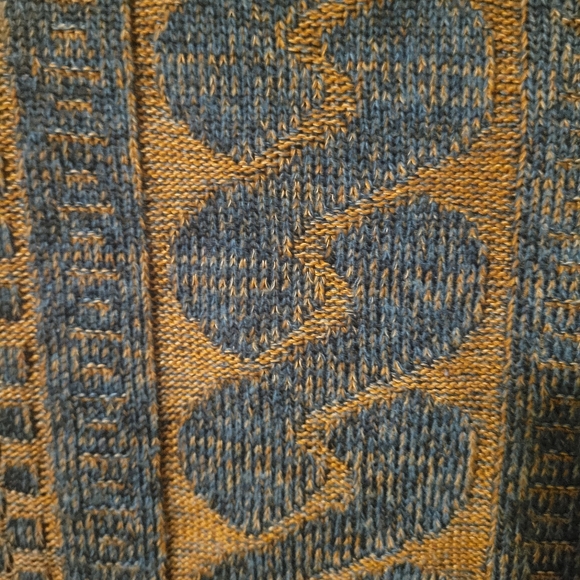 Zara Jacquard Knit Crop Shirt - Picture 3 of 5